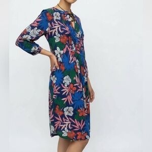 NWT Tori Richard Tropical Floral Comfy Renee Dress